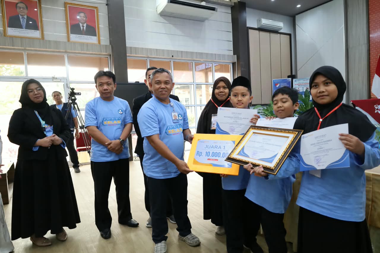 Zhafran dkk Bawa SD Al-Furqon Palembang Juara Kompetisi Juara Kelas Regional II Sumbagsel