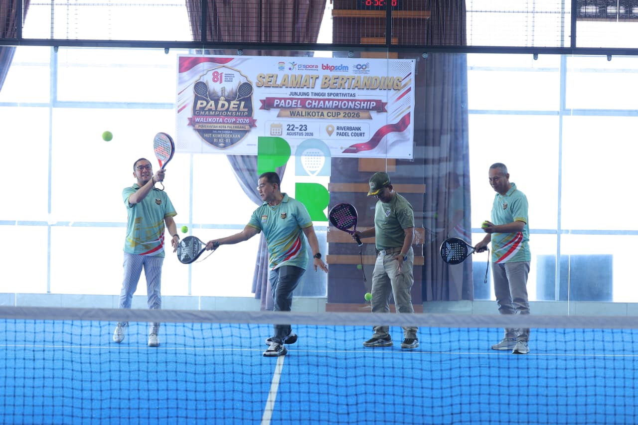 84 Tim Ikuti Padel Championsship Wali Kota Cup Palembang