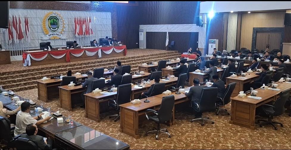 DPRD PALI Evaluasi Tata Tertib Rapat Paripurna, Lagu Indonesia Raya Jadi Sorotan